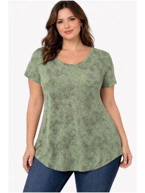 Studio 1886 Womens Bundle of 4 Short Sleeve Tees Multicolor Size Medium
